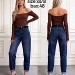 Jeansy DAMSKA _ size XS-XL_paczka 12szt_ 9412261