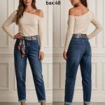 Jeansy DAMSKA _ size XS-XL_paczka 12szt_ 9412263