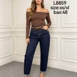 Jeansy DAMSKA _ size XS-XL_paczka 12szt_ 9412274