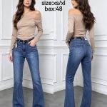 Jeansy DAMSKA _ size XS-XL_paczka 12szt_ 9412281