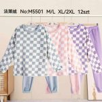 Piżama DAMSKA _ size m-2XL _paczka 12szt_mix kolor 9412478