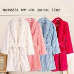 Szlafrok DAMSKA _ size s-3XL _paczka 12szt_mix kolor 9412497