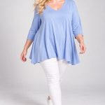 Tuniki Damskie Polskie_ size standard_ paczka 4szt 1 kolor 9412499
