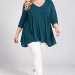 Tuniki Damskie Polskie_ size standard_ paczka 4szt 1 kolor 9412502