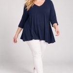 Tuniki Damskie Polskie_ size standard_ paczka 4szt 1 kolor 9412505