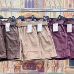 Spodenki skórzane Damskie Włoskie _ size uni _paczka 6szt_mix kolor 9412671