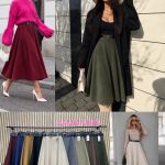 Spódnica długa Damskie Włoskie _ size uni _paczka 6szt_mix kolor 9412674