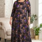 Sukienki Damskie Polskie_ size standard_ paczka 4szt 1 kolor 9412714