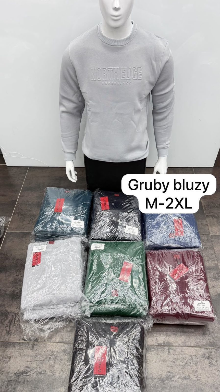 Bluzy MĘSKA _ size m-2xl _paczka 12szt_mix kolor 9412871