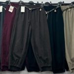 Spodnie Damskie Włoskie _ Size uni_ paczka 6szt _mix kolor 9412922