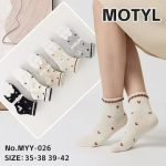 SKARPETY DAMSKIE .SIZE: 35-42_ (40PAR/PACZKA) KOLOR JAK NA ZDZIĘCIU 9413066