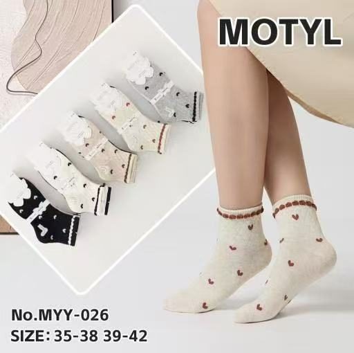 SKARPETY DAMSKIE .SIZE: 35-42_ (40PAR/PACZKA) KOLOR JAK NA ZDZIĘCIU 9413066