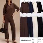 Komplety Damskie Włoskie _ size uni _paczka 10szt_mix kolor 9413320