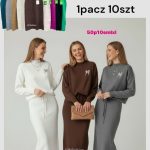 Komplety Damskie _ size s-xl _paczka 10szt_mix kolor 9413465