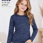Bluzka DZIECIĘCA size 4-14 lat_ paczka 6szt _1 kolor 9413855