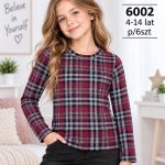 Bluzka DZIECIĘCA size 4-14 lat_ paczka 6szt _1 kolor 9413867