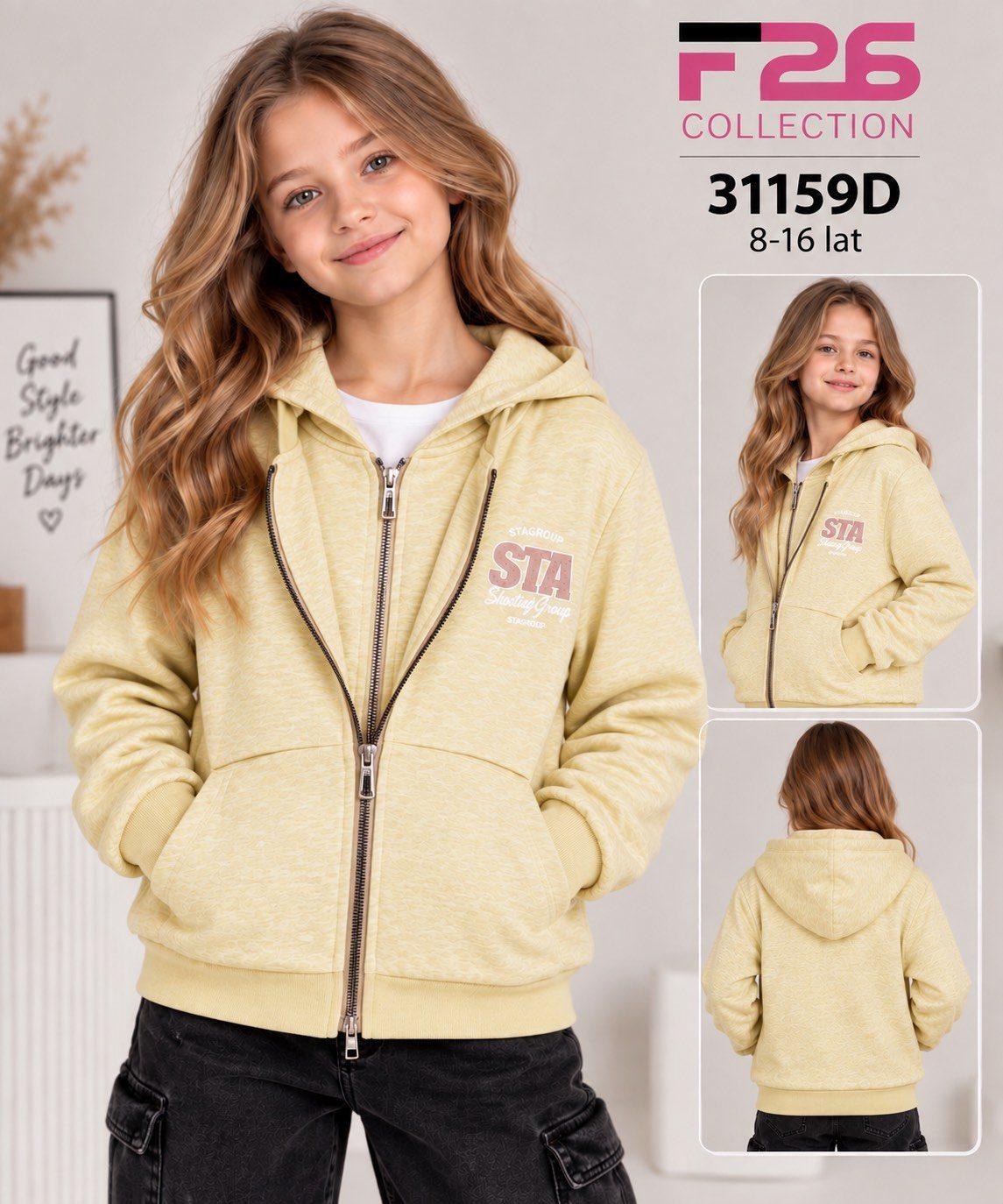 Kurtki DZIECIĘCA size 8-16 lat_ paczka 5szt _1 kolor 9413908