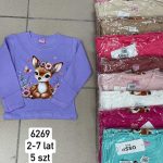 Bluzy DZIECIĘCA size 2-7 lat_ paczka 5szt _1 kolor 9414051