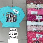 Bluzy DZIECIĘCA size 2-7 lat_ paczka 5szt _1 kolor 9414052