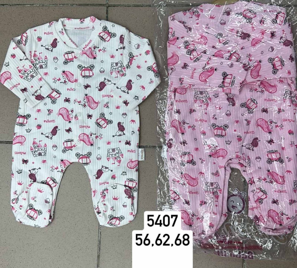 Body DZIECIĘCA size 56-68_ paczka 6szt _1 kolor 9414104