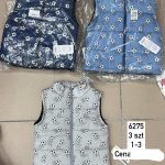 Kamizelki DZIECIĘCA size 1-3 LAT_ paczka 6szt _1 kolor 9414112