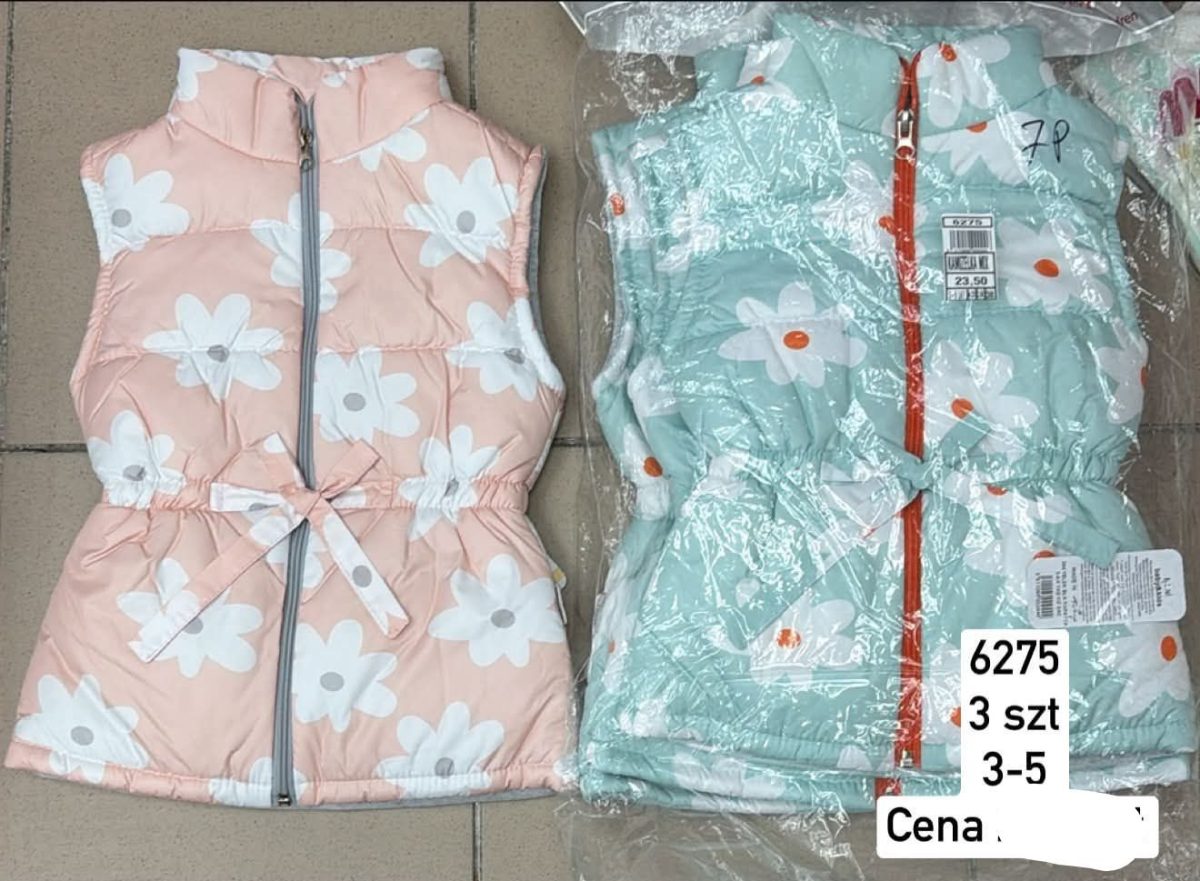 Kamizelki DZIECIĘCA size 3-5 LAT_ paczka 6szt _1 kolor 9414115