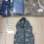 Kamizelki DZIECIĘCA size 1-3 LAT_ paczka 6szt _1 kolor 9414119