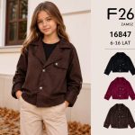 Kurtki DZIECIĘCA size 6-16 lat_ paczka 6szt _1 kolor 9414122