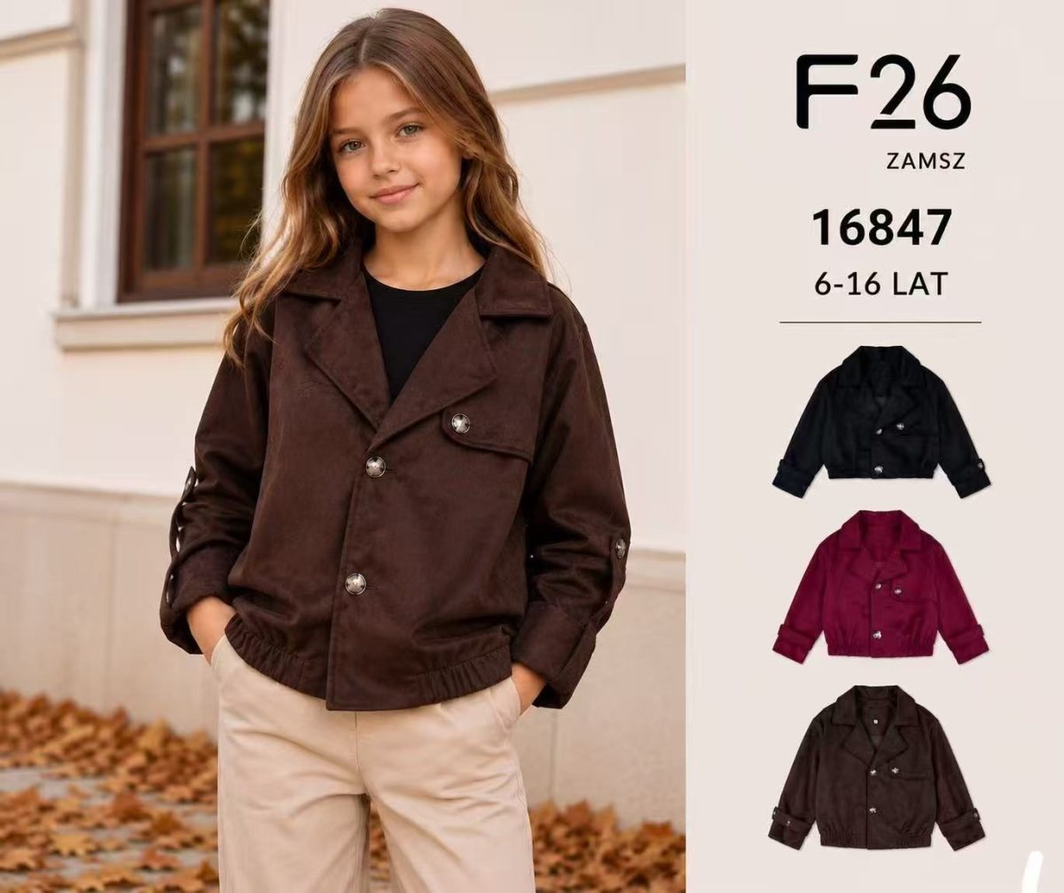 Kurtki DZIECIĘCA size 6-16 lat_ paczka 6szt _1 kolor 9414122