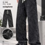 Spodnie jeansy DZIECIĘCA size 8-16 lat_ paczka 5szt _1 kolor 9414135