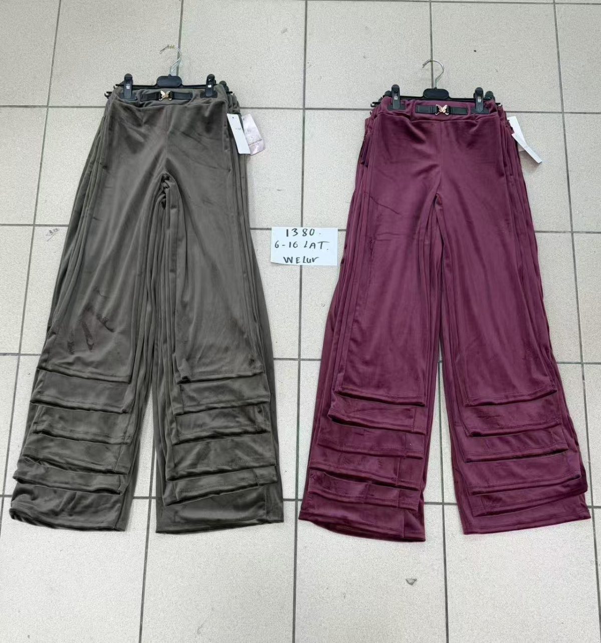 Spodnie DZIECIĘCA size 6-16 lat_ paczka 6szt _1 kolor 9414137