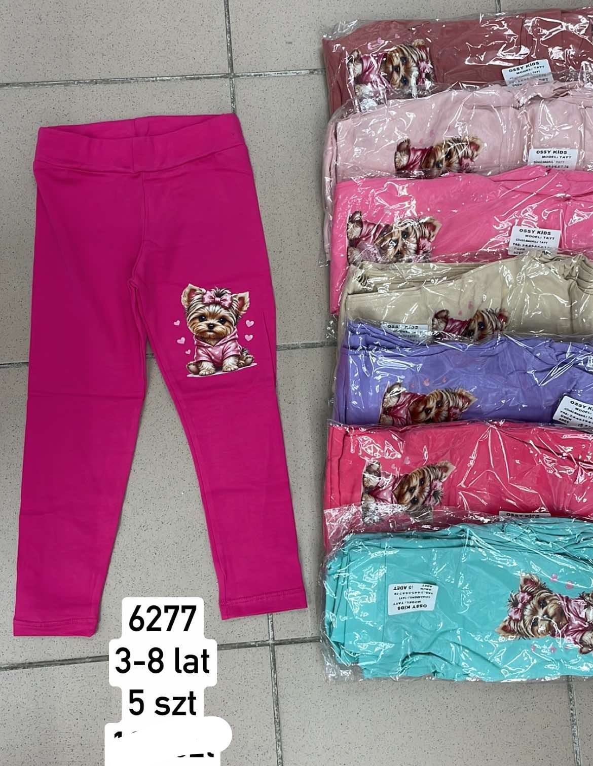 Spodnie DZIECIĘCA size 3-8 LAT_ paczka 5szt _1 kolor 9414144