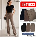 Spodnie Damskie _ size 3-6XL _paczka 12szt_mix kolor 9414262