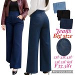 Jeansy Damskie  _ size 3-6XL _paczka 12szt_MIX kolor 9414299