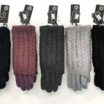 Rękawiczki Damskie paczka 12parę _mix kolor 9414466