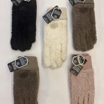 Rękawiczki Damskie paczka 12parę _mix kolor 9414541