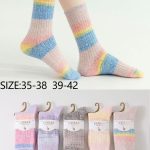 SKARPETY DAMSKIE .SIZE: 35-42_ (40PAR/PACZKA) KOLOR JAK NA ZDZIĘCIU 9414721