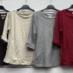 Bluzki Damskie wloskie _size uni_ paczka 6szt_ mix kolor 9414854