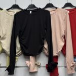 Bluzki Damskie wloskie _size uni_ paczka 6szt_ mix kolor 9414861