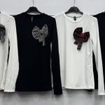 Bluzki Damskie wloskie _size uni_ paczka 6szt_ mix kolor 9414863