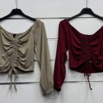 Bluzki Damskie wloskie _size uni_ paczka 6szt_ mix kolor 9414871