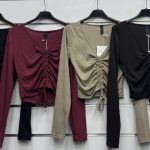 Bluzki Damskie wloskie _size uni_ paczka 6szt_ mix kolor 9414873