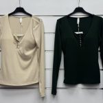 Bluzki Damskie wloskie _size uni_ paczka 6szt_ mix kolor 9414884