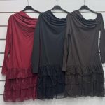 Sukienki Damskie wloskie _size uni_ paczka 6szt_ mix kolor 9414940