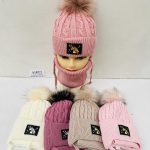 Komplety Czapki Damskie_ paczka 10szt _mix kolor 9415118