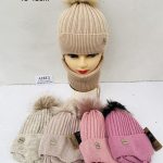 Komplety Czapki Damskie_ paczka 10szt _mix kolor 9415120