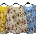 Bluzki Damskie wloskie _size uni_ paczka 6szt_ mix kolor 9415141