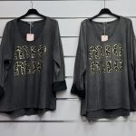Bluzki Damskie wloskie _size uni_ paczka 6szt_ mix kolor 9415145