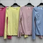 Bluzki Damskie wloskie _size uni_ paczka 6szt_ mix kolor 9415149