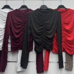 Bluzki Damskie wloskie _size uni_ paczka 6szt_ mix kolor 9415260